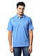 ADIDAS Men Polo Blue T-Shirt