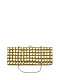 Lino Perros Women Crystal Gold Clutch