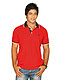 Timberland Men's Tipped Pique Polo Red T-shirt